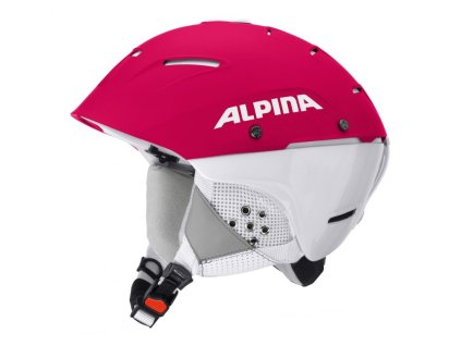 Lyžařská helma Alpina Cheos SL - Purple-white