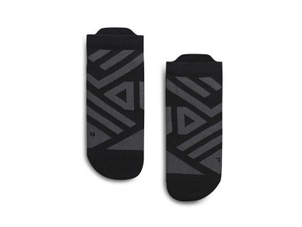 Ponožky ON Running Performance Low Sock Black/Shadow (Velikost 44/45)
