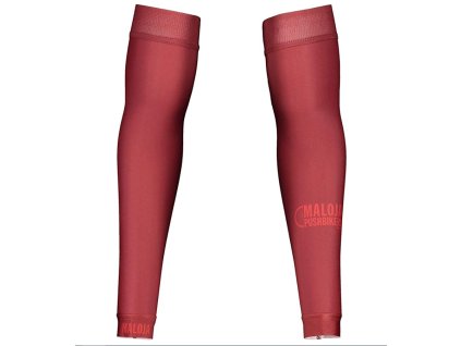 Cyklo návleky na nohy Maloja PushbikersM legwarmer red monk