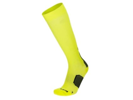 Ponožky Mico Light W. Oxy-jet compression - Giallo fluo