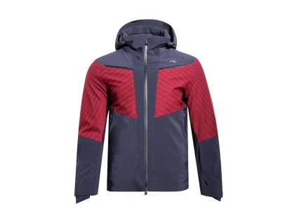 Pánská bunda Kjus LK React Jacket - Deep Space-Garnet Red