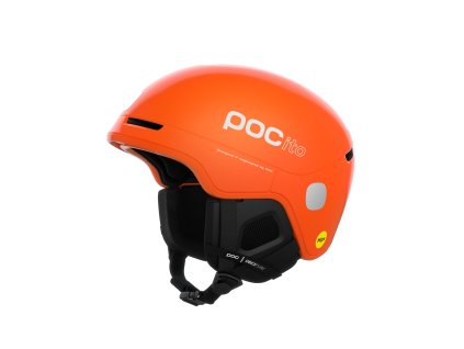 Dětská helma POC POCito Obex MIPS Fluorescent Orange (Velikost M-L 55-58cm)