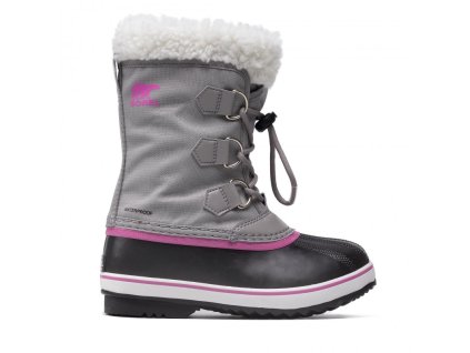 Dětské Boty SOREL YOOT PAC NYLON WP - Chrome Grey, Black