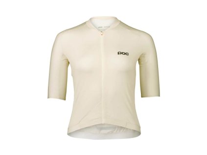 Dámský cyklo dres POC W's Pristine Jersey Okenite Off-White