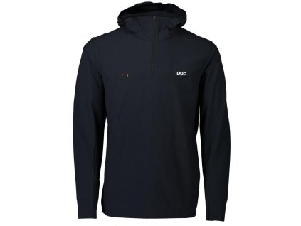 Pánská mikina POC M's Mantle Thermal Hoodie - Uranium Black (Velikost L)