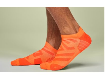 Pánské Ponožky ON Running Performance Low Sock Flame/Spice (Velikost 44/45)