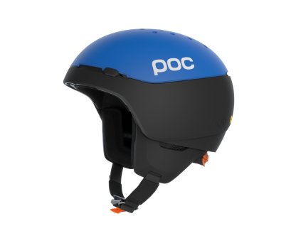 Lyžařská helma POC Meninx RS MIPS Uranium Black/Natrium Blue Matt (Velikost M-L 55-58cm)
