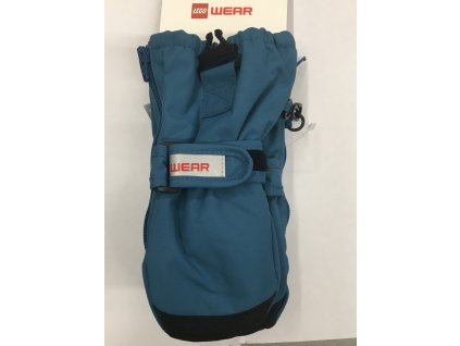 Dětské rukavice LEGO Wear ARIPO 703 - MITTENS W/MEM. - Blue