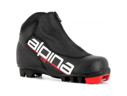 Juniorské Boty na běžky Alpina T8 JR 21 - black/white/red 2022/23