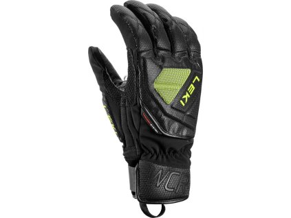 Rukavice Leki WCR C-Tech 3D black-ice lemon