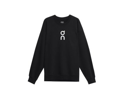 Pánská mikina On Running Club Crew - Black (Velikost L)