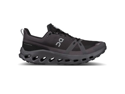 Dámské boty ON Running Cloudsurfer Trail WP Black/Eclipse (Velikost 42.5)