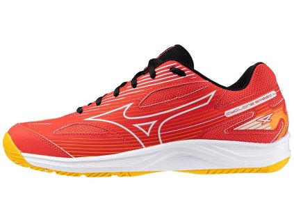 CYCLONE SPEED 4 / Radiant Red/White/Carrot Curl / 51.0/15.0