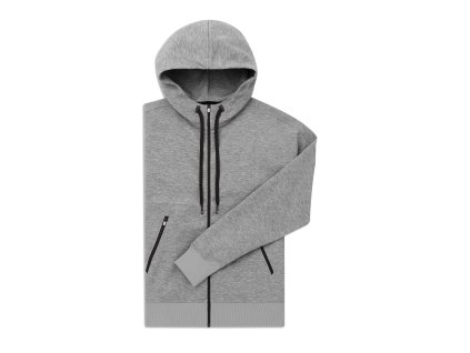 Dámská mikina ON Running Zipped Hoodie Grey (Velikost L)