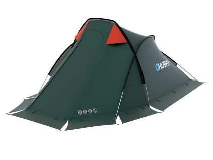 Husky Expediční stan pro 2 osoby Flame 2 zelená (Velikost UNI)
