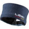Leki Wool Headband - dark denim-white-poppy red