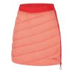 Husky Dámská oboustranná zimní sukně Freez L light orange/red (Velikost XL)