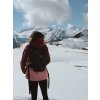 Husky Dámská outdoor bunda Nabbi L bordo/pink (Velikost XL)