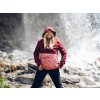 Husky Dámská outdoor bunda Nabbi L bordo/pink (Velikost XL)