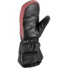 Rukavice Leki Nevio Junior Mitt black-rosé 653808804 (Velikost 6)