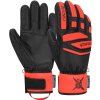 Rukavice Reusch Worldcup Warrior Prime R-TEX XT Junior - black / fluo red