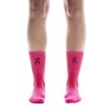 Ponožky On Running Performance Run Sock High Pink/Red (Velikost L)