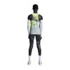 Pánské Kalhoty Kr. On Running Race Tights Half Black/Limelight (Velikost L)