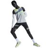 Pánské Kalhoty Kr. On Running Race Tights Half Black/Limelight (Velikost L)