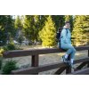 Husky Dámská hardshell bunda Neoni L light blue (Velikost XL)