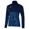 Paris Athlete Hybrid Warm up Jacket / Navy Blue / XS