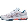Boty Mizuno WAVE EXCEED LIGHT CC White Cherry Tomato Moroccan Blue