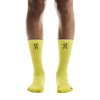 Ponožky ON Running Elite Run Sock High Lime (Velikost L)