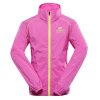 Dětská Ultralehká Bunda S Úpravou Dwr ALPINE PRO SPINO 2 Neon Pink (Barva Neon Pink, Velikost 128-134)