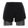 Dámské Rychleschnoucí Kraťasy ALPINE PRO GAJERA Black (Barva Black, Velikost L)