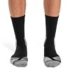 Ponožky ON Running Explorer Merino Sock Black/Glacier (Velikost 44/45)