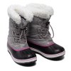 Dětské Boty SOREL YOOT PAC NYLON WP - Chrome Grey, Black (Velikost 38)