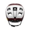 Cyklistická helma POC Tectal Race MIPS Garnet Red / Hydrogen White Matt (Velikost S/51-54cm)