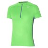 Pánské Triko Mizuno Trail DAF HZ Tee Light Green