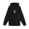 Pánská mikina On Running Club Hoodie - Black (Velikost L)