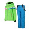 Dětský lyžařský set CMP Kid G Set Jacket And Pant - Mela Fluo (Velikost 98)