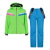 Dětský lyžařský set CMP Kid G Set Jacket And Pant - Mela Fluo