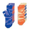 Ponožky ON Running Kids’ Sock 4-Pack Blueberry/Flame (Velikost 26/30)