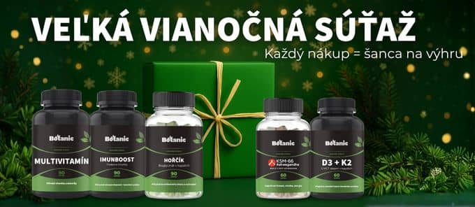 Veľká Vianočná súťaž Botanic 2025