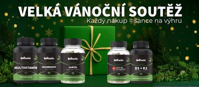 Velká Vánoční soutěž Botanic 2025