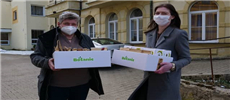 Předání daru do Domova seniorů Jablonecké Paseky
