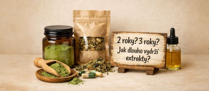 Doba trvanlivosti extraktů