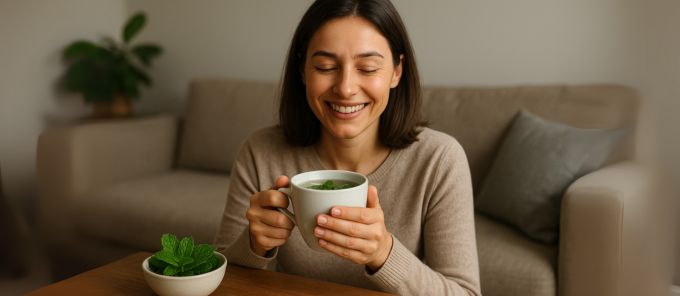 Mätový čaj – účinky, príprava a tipy na využitie