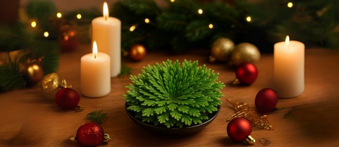 Růže z Jericha Vánoce – originální dekorace i dárek s příběhem