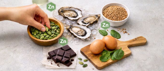 Zinek v potravinách – přehled přirozených zdrojů zinku