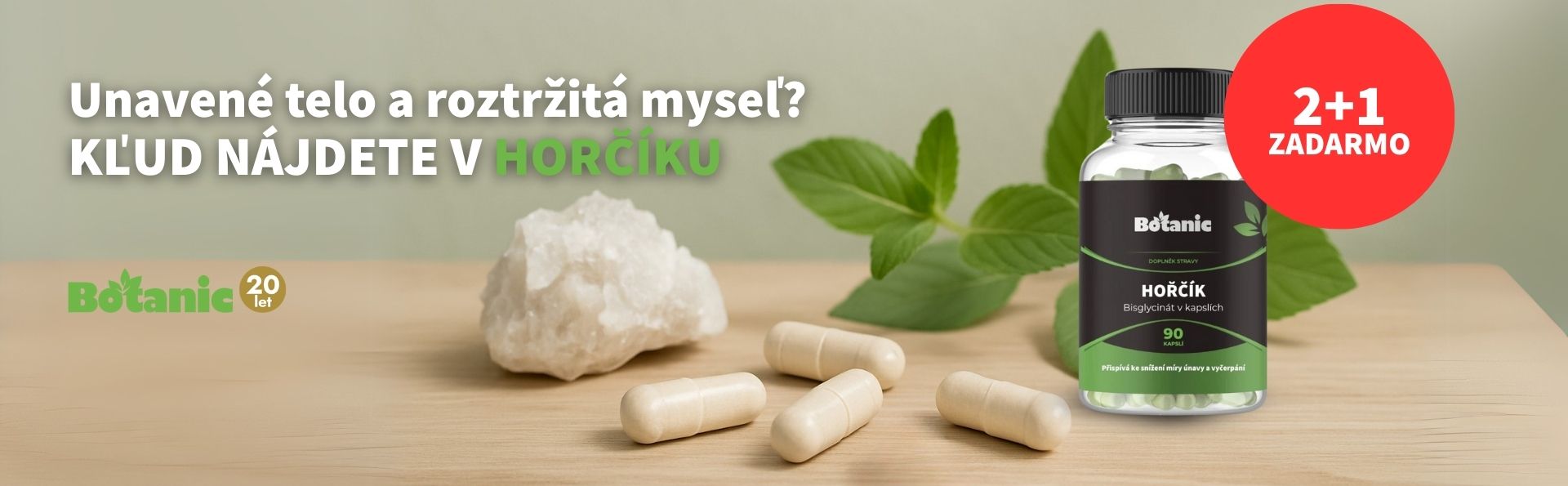 Kotvičník 2+1 zadarmo